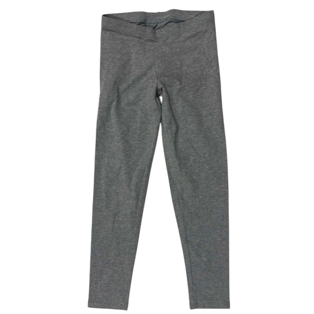 Member's Mark Girls Gray Heathered Leggings‎ Size M 7/8 Cotton Stretch Pants